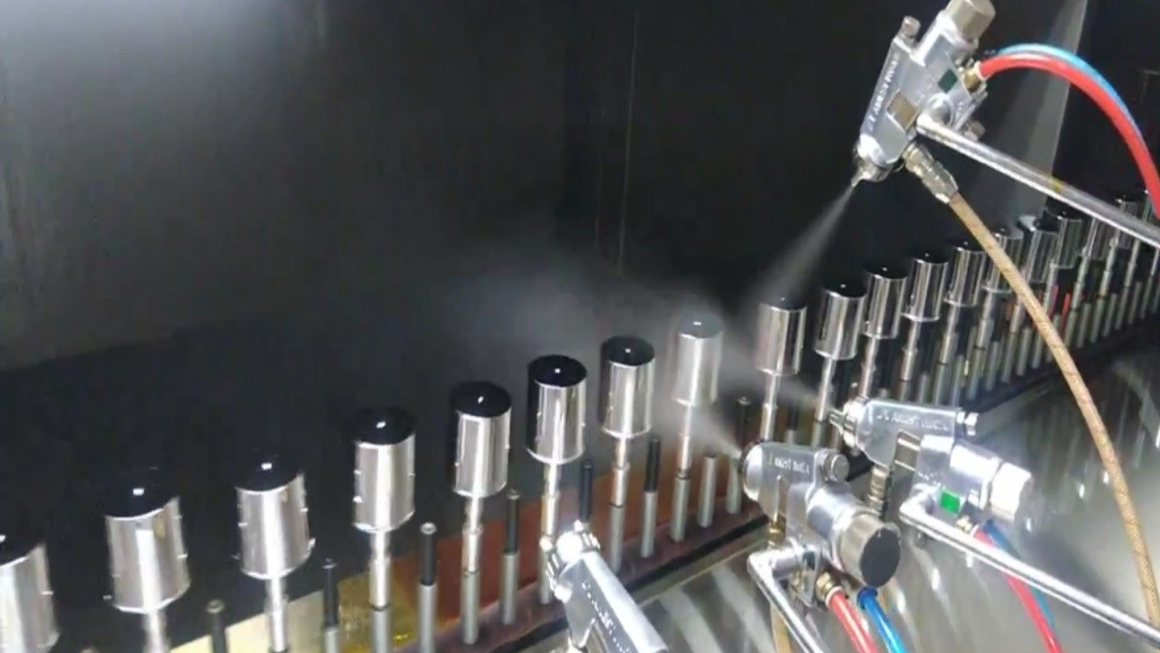 Automatic UV coating line (Metalizing)
